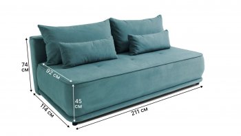 Диван-кровать 1001 мятный (Brendoss) в Советском - sovetskij.mebel-e96.ru