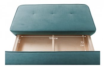 Диван-кровать 1001 мятный (Brendoss) в Советском - sovetskij.mebel-e96.ru