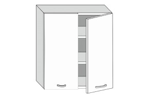 19.80.2 Мелисса Шкаф настенный с двумя дверцами h 913 в Советском - sovetskij.mebel-e96.ru | фото