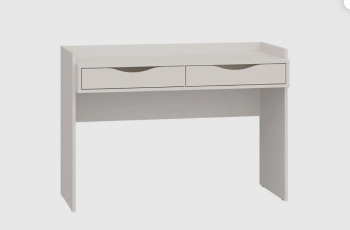 Стол письменный, арт.6-01111, кашемир серый (ГК) в Советском - sovetskij.mebel-e96.ru