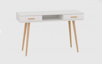 Стол письменный, арт.6-01103, белый (ГК) в Советском - sovetskij.mebel-e96.ru