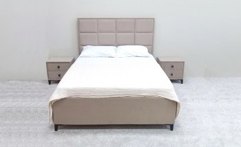 Кровать с подъемным механизмом Мега беж (Лин) в Советском - sovetskij.mebel-e96.ru