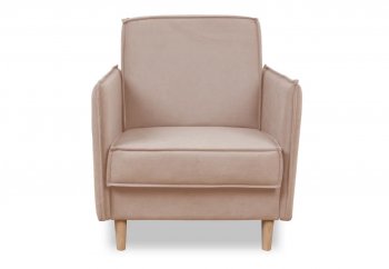 Кресло 831 Бежевый, велюр (Brendoss) в Советском - sovetskij.mebel-e96.ru