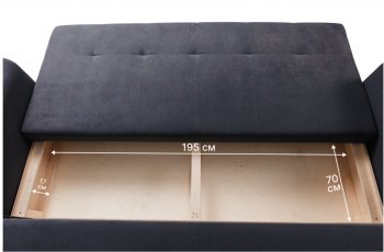 Диван 920 Графит (Brendoss) в Советском - sovetskij.mebel-e96.ru