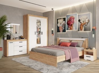 Комод Адель белый (Текс) в Советском - sovetskij.mebel-e96.ru