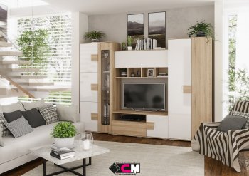 Стенка Афина модульная (СтендМ) в Советском - sovetskij.mebel-e96.ru