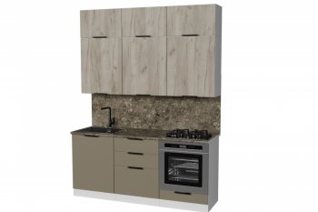 Кухонный гарнитур Альба макси 1800 мм (Герда) в Советском - sovetskij.mebel-e96.ru