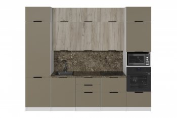 Кухонный гарнитур Альба экстра 3000 мм (Герда) в Советском - sovetskij.mebel-e96.ru