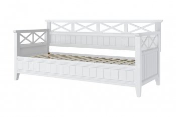 Кровать из массива Амелия белый античный (БМ) в Советском - sovetskij.mebel-e96.ru