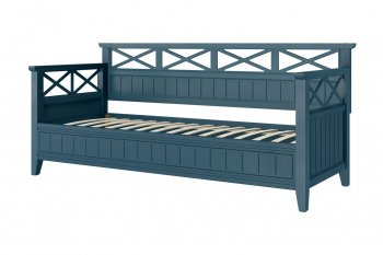 Кровать из массива Амелия сапфир без ящиков (БМ) в Советском - sovetskij.mebel-e96.ru