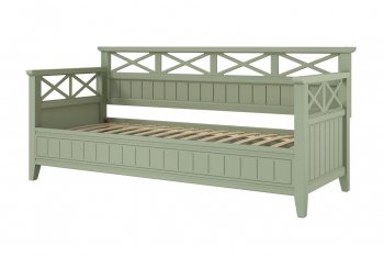 Кровать из массива Амелия зеленый самшит (БМ) в Советском - sovetskij.mebel-e96.ru