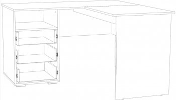 Стол письменный Банни НМ 041.41 (Silva) в Советском - sovetskij.mebel-e96.ru