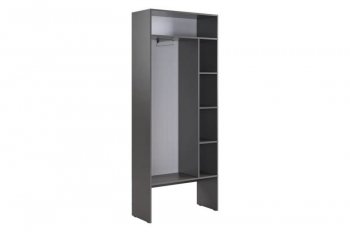 Прихожая Баско К1 (графит) (Мебельсон) в Советском - sovetskij.mebel-e96.ru