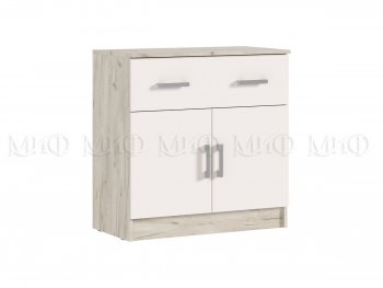 Комод 1 ящик 2 двери Бася крафт/кашемир (Миф) в Советском - sovetskij.mebel-e96.ru