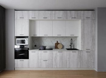 Кухонный гарнитур Бланка 3400 мм (Санвут) в Советском - sovetskij.mebel-e96.ru