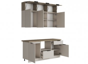Кухонный гарнитур 1800 мм Бохо (Стиль) в Советском - sovetskij.mebel-e96.ru