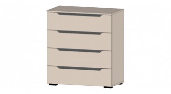 Британа Комод 4 ящика (Лин) в Советском - sovetskij.mebel-e96.ru