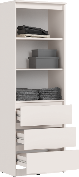 Письменный стол + Стеллаж Челси кашемир (Миф) в Советском - sovetskij.mebel-e96.ru