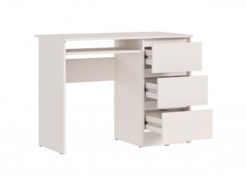 Письменный стол + Стеллаж Челси кашемир (Миф) в Советском - sovetskij.mebel-e96.ru