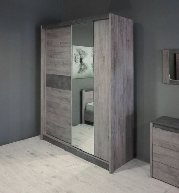 Шкаф-купе 1800 мм Денвер (1778*631*2300) (СБК) в Советском - sovetskij.mebel-e96.ru