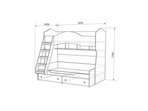 Набор детской мебели Алиса (модульная) в Советском - sovetskij.mebel-e96.ru