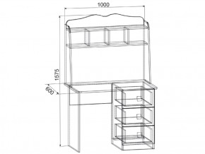 Набор детской мебели Амели (модульная) в Советском - sovetskij.mebel-e96.ru