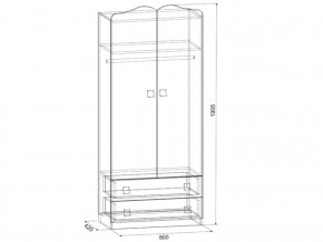 Набор детской мебели Амели (модульная) в Советском - sovetskij.mebel-e96.ru