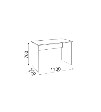 Письменный стол Дуглас М16 (Риннер) в Советском - sovetskij.mebel-e96.ru