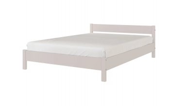 Кровать из массива Эби Льняной (БМ) в Советском - sovetskij.mebel-e96.ru