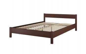 Кровать из массива Эби Орех (БМ) в Советском - sovetskij.mebel-e96.ru
