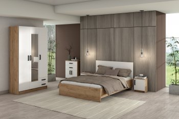 Спальный гарнитур Эконом, модульный (Зарон) в Советском - sovetskij.mebel-e96.ru