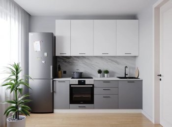 Кухонный гарнитур Элеганция 2200 мм (Санвут) в Советском - sovetskij.mebel-e96.ru