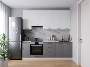 Кухонный гарнитур Элеганция 2400 мм Sanvut в Советском - sovetskij.mebel-e96.ru