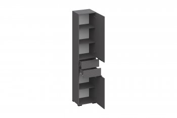 Шкаф-пенал 2дв.2ящ. Энсо ШК-3715 (СанТан) в Советском - sovetskij.mebel-e96.ru