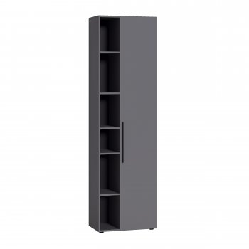 Шкаф 600 мм Эйр 16.324.02 графит (Моби) в Советском - sovetskij.mebel-e96.ru