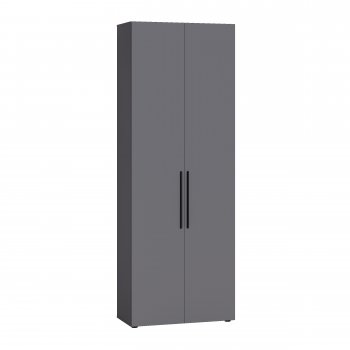 Шкаф для одежды 800 мм Эйр 13.340 графит (Моби) в Советском - sovetskij.mebel-e96.ru