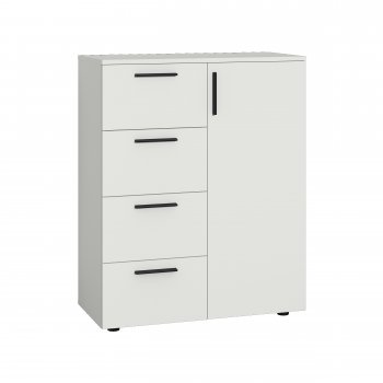 Комод Эйр 16.241 белый (Моби) в Советском - sovetskij.mebel-e96.ru
