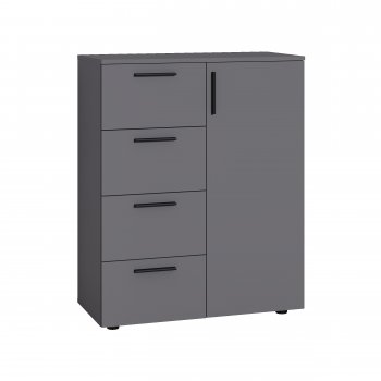 Комод Эйр 16.241 графит (Моби) в Советском - sovetskij.mebel-e96.ru