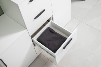 Стенка Эйр модульная, белый (Моби) в Советском - sovetskij.mebel-e96.ru