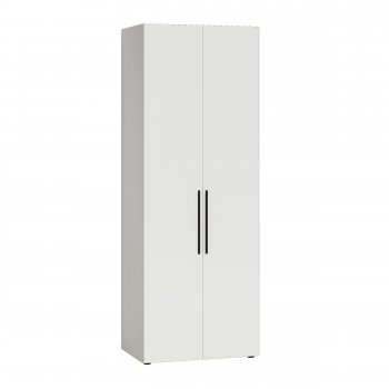 Шкаф для одежды 800 мм Эйр 13.341 белый (Моби) в Советском - sovetskij.mebel-e96.ru | фото