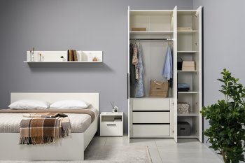 Шкаф комбинированный 1200 мм Эйр 13.182 (Моби) в Советском - sovetskij.mebel-e96.ru