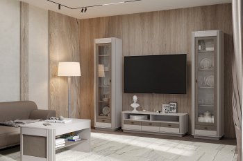 Стенка Фантазия модульная, кашемир (Олмеко) в Советском - sovetskij.mebel-e96.ru