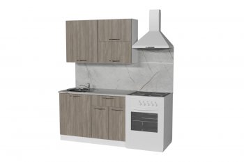 Кухонный гарнитур Фьюджи лайт 1200 мм (Герда) в Советском - sovetskij.mebel-e96.ru