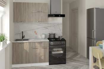 Кухонный гарнитур Фьюджи лайт 1200 мм (Герда) в Советском - sovetskij.mebel-e96.ru