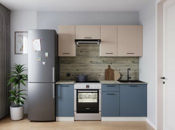 Кухонный гарнитур Фьюжн 2000 мм в Советском - sovetskij.mebel-e96.ru