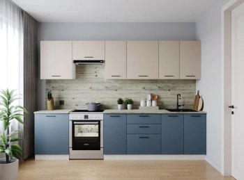 Кухонный гарнитур Фьюжн 3000 мм (Санвут) в Советском - sovetskij.mebel-e96.ru