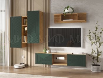 Стенка Флэш крафт/грин (Миф) в Советском - sovetskij.mebel-e96.ru