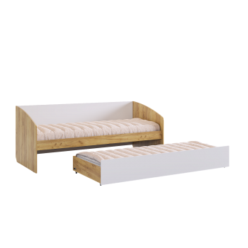 Кровать Форсаж крафт в Советском - sovetskij.mebel-e96.ru
