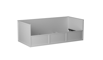 Кровать 900 с подъемным механизмом Фрея (СБК) в Советском - sovetskij.mebel-e96.ru