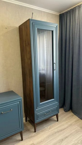 Стенка Гориция Зеленый сапфировый (БМ) в Советском - sovetskij.mebel-e96.ru